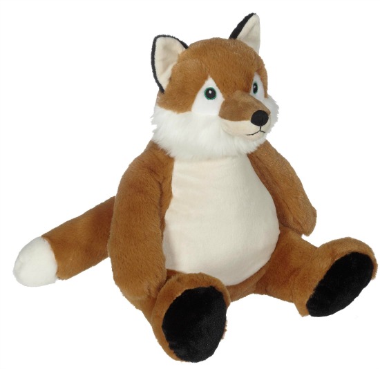 huge fox stuffed animal