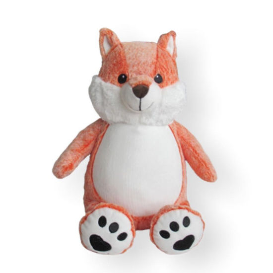 personalized fox stuffed animal